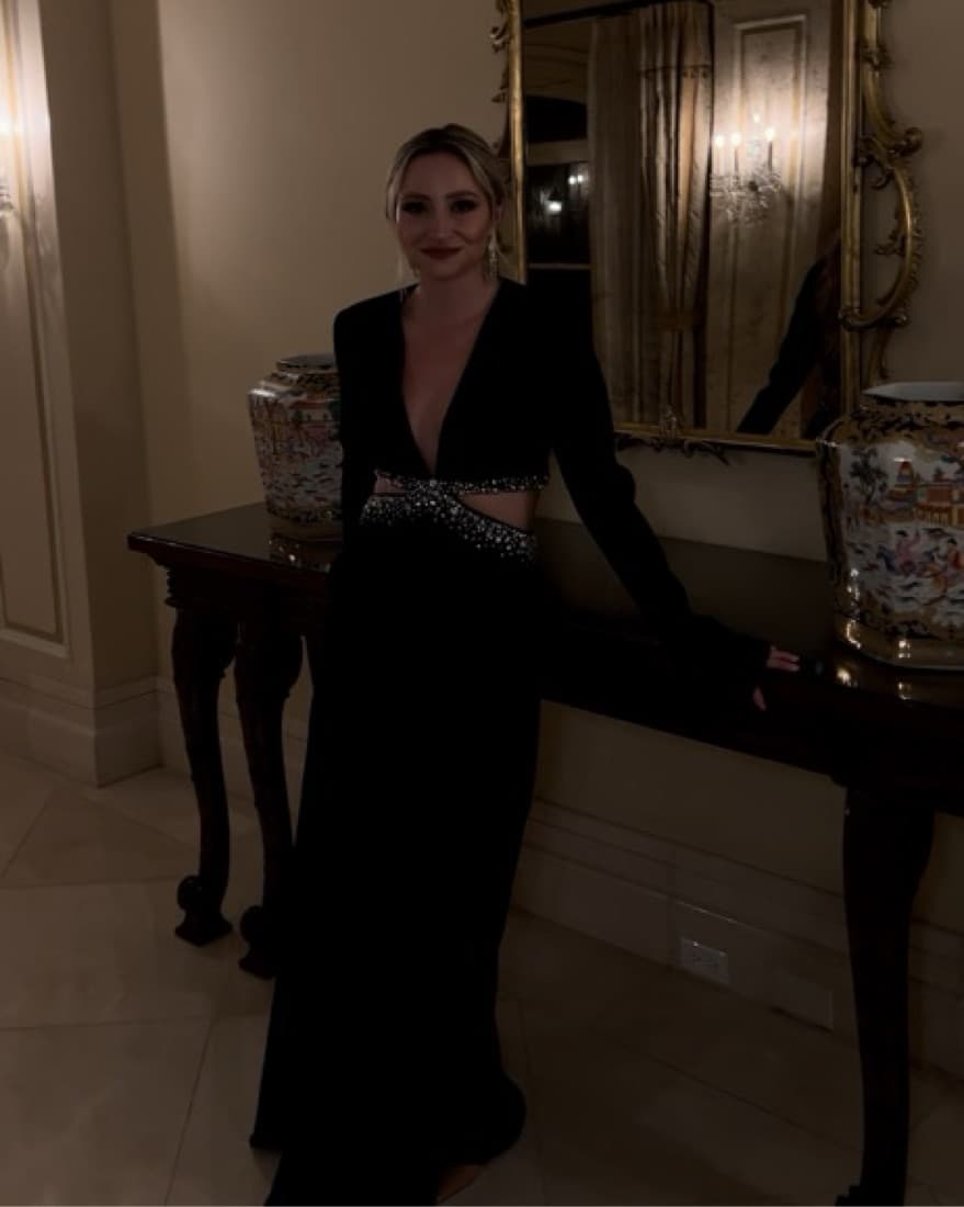 A.L.C. Embellished cut out gown  - Image 4
