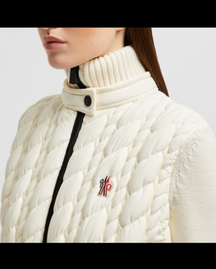 Moncler Grenoble Padded Cardigan - Image 4