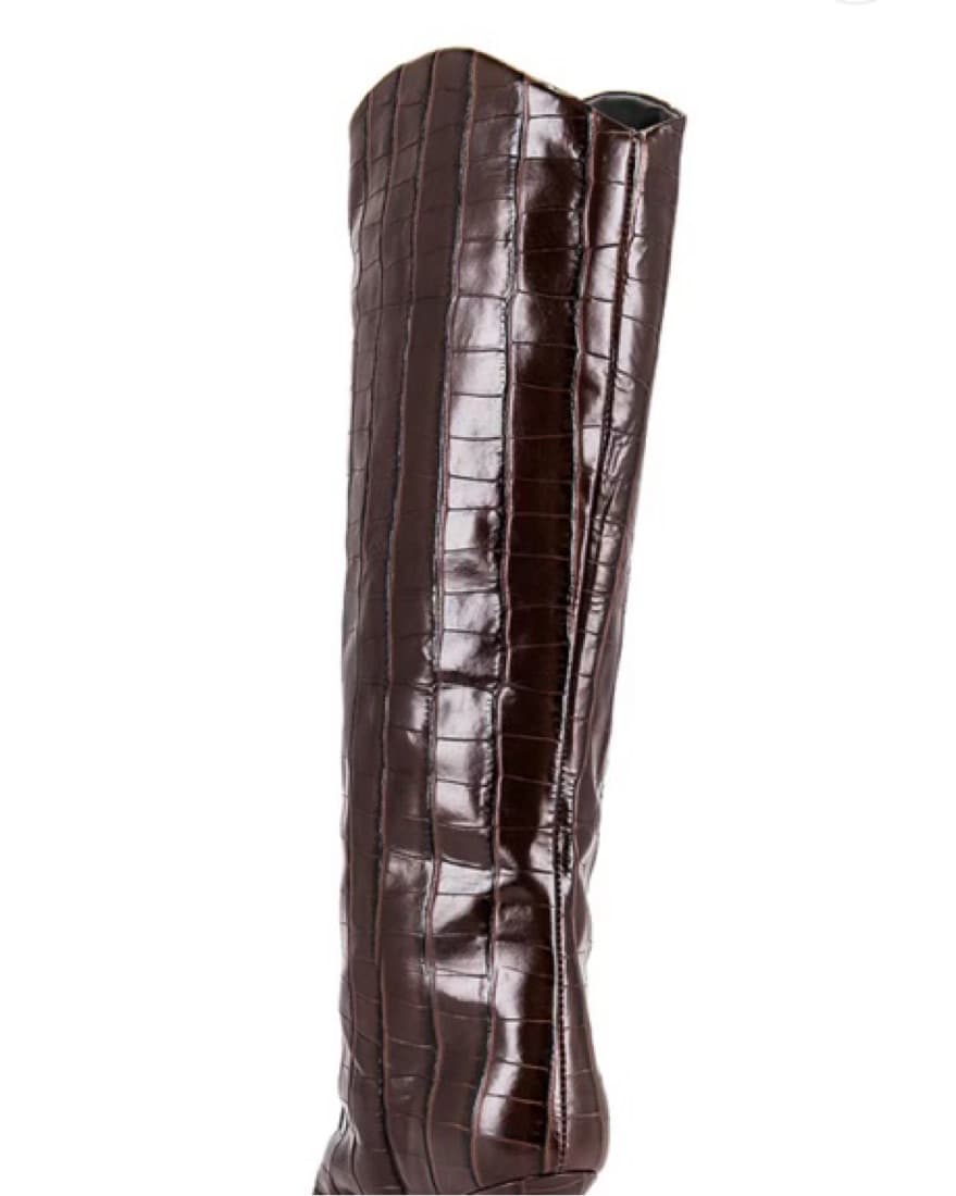 Schutz Maryana Boot In Dark Chocolate - Image 4