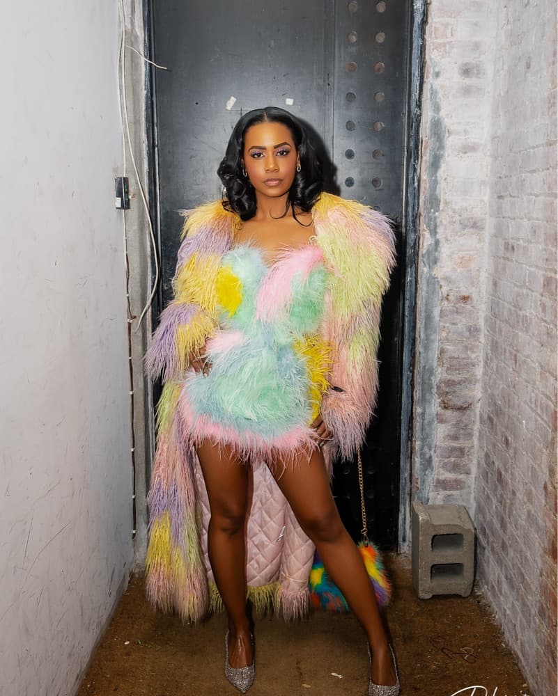 Viral Doll House Fashion Feather Dress - Image 4