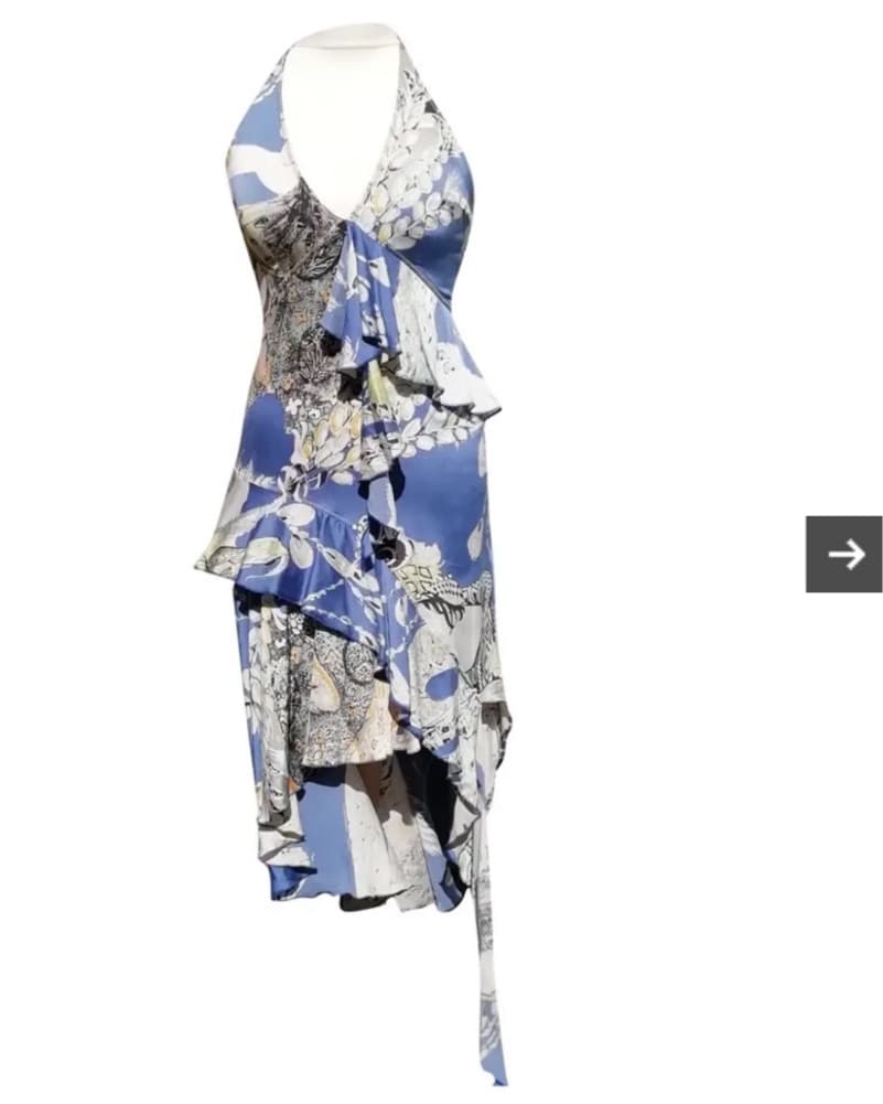 Roberto Cavalli Vibran Floral Maxi Dress - Image 3