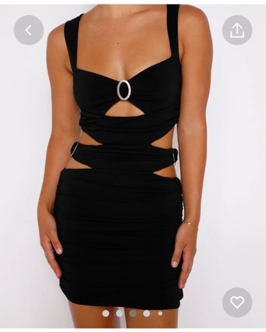 Tiger Mist Tara Black Dress - Image 2