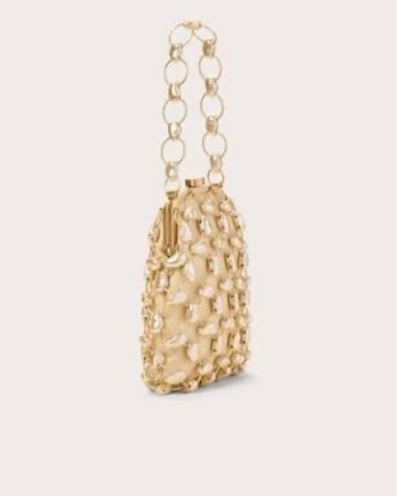 Cult Gaia Brielle Pearl Wristlet Bag - Image 3