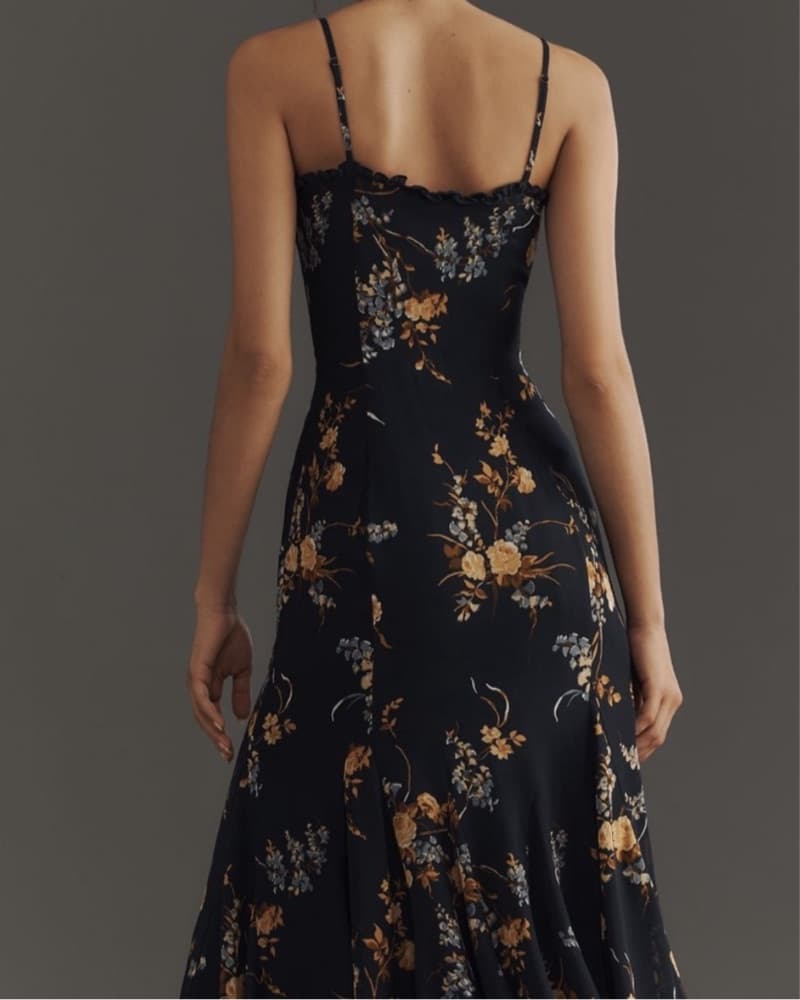 Reformation Lillibet Floral Dress Size 2 - Image 2