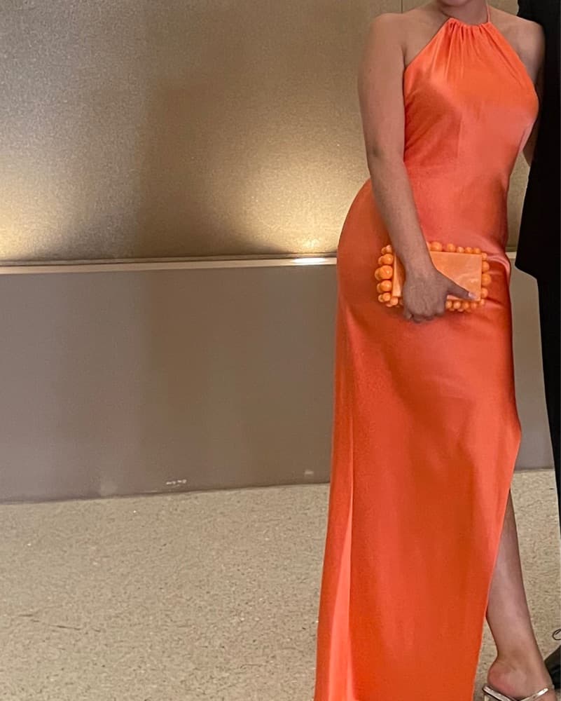 Smoothie Orange Gown  - Image 2
