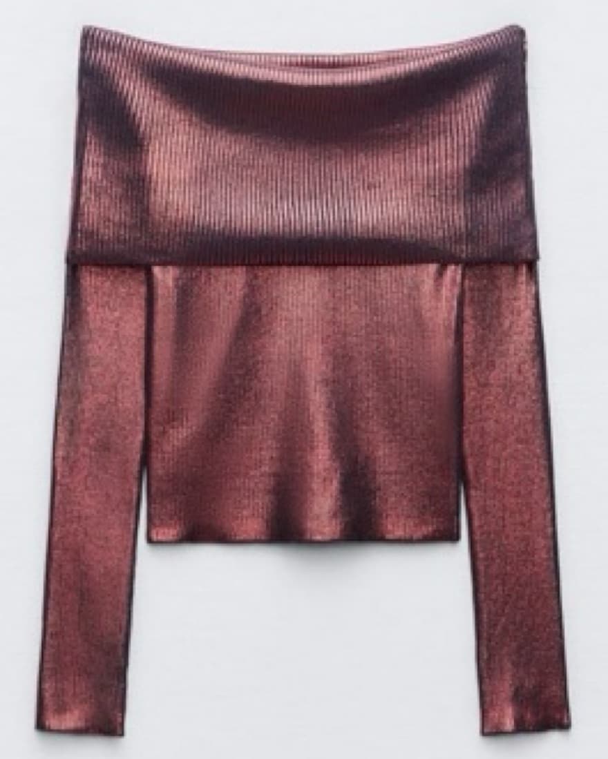 RED FOIL SWEATER ❤️❤️ - Image 3