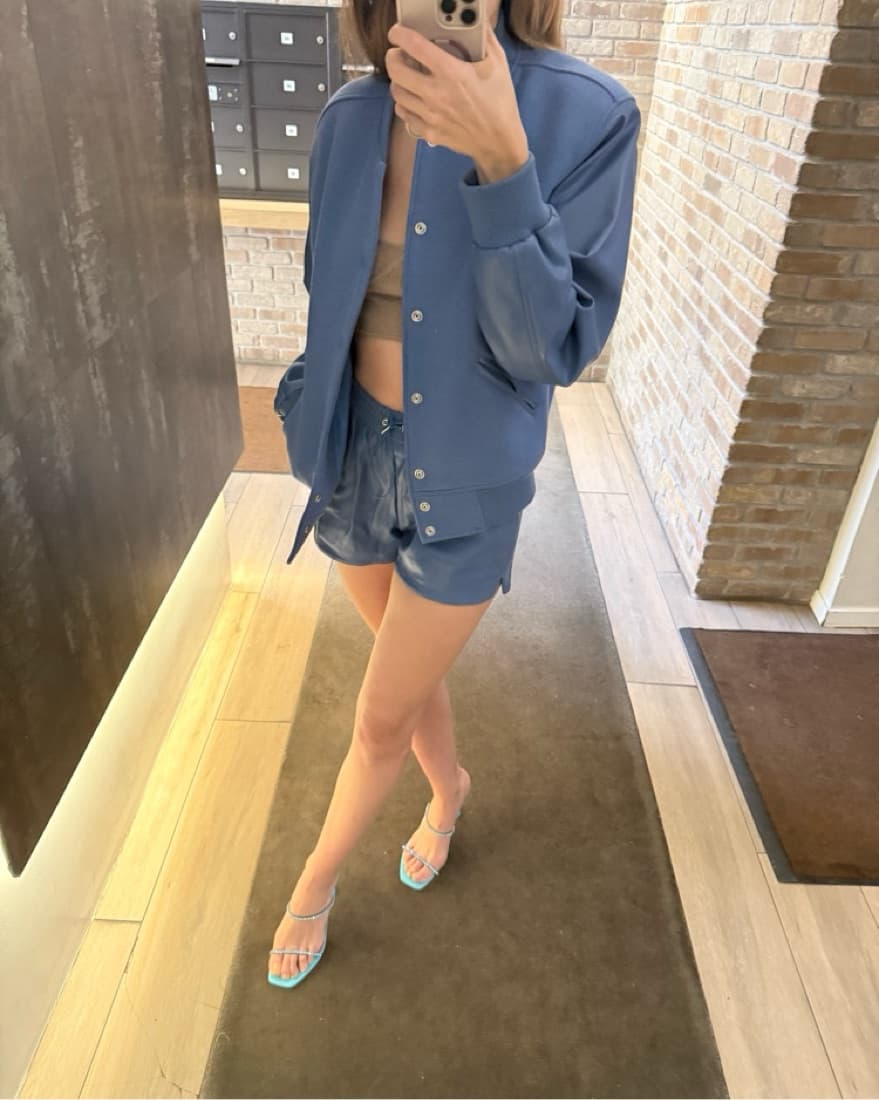 Frankie Shop Set Jacket & Shorts - Image 6