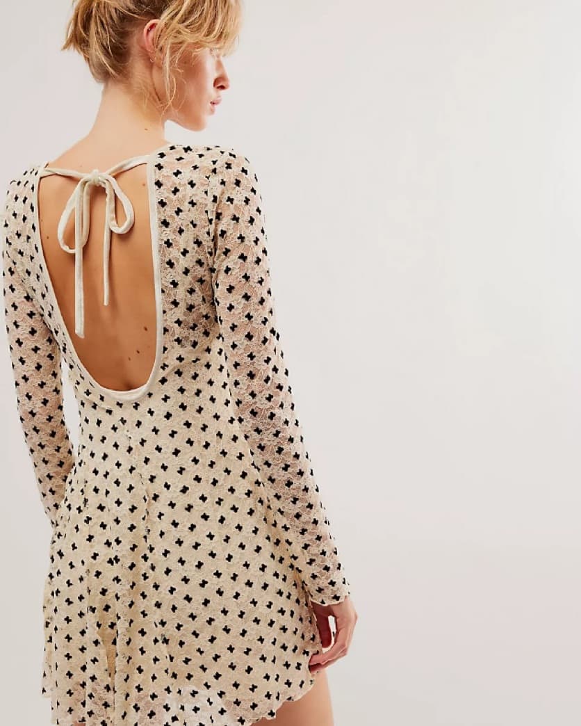 Sheer Delight Mini Dress - Image 3