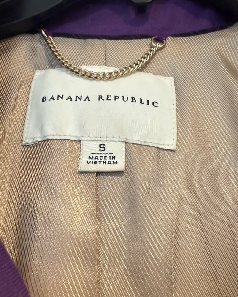 purple banana 🍌 republic trenchcoat - Image 4