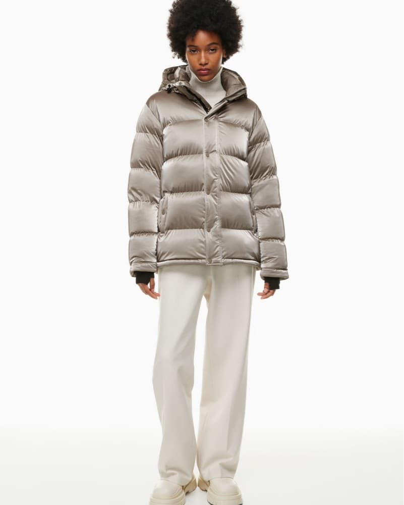 Aritzia Super Puff Crop Liquid Shine  - Image 1