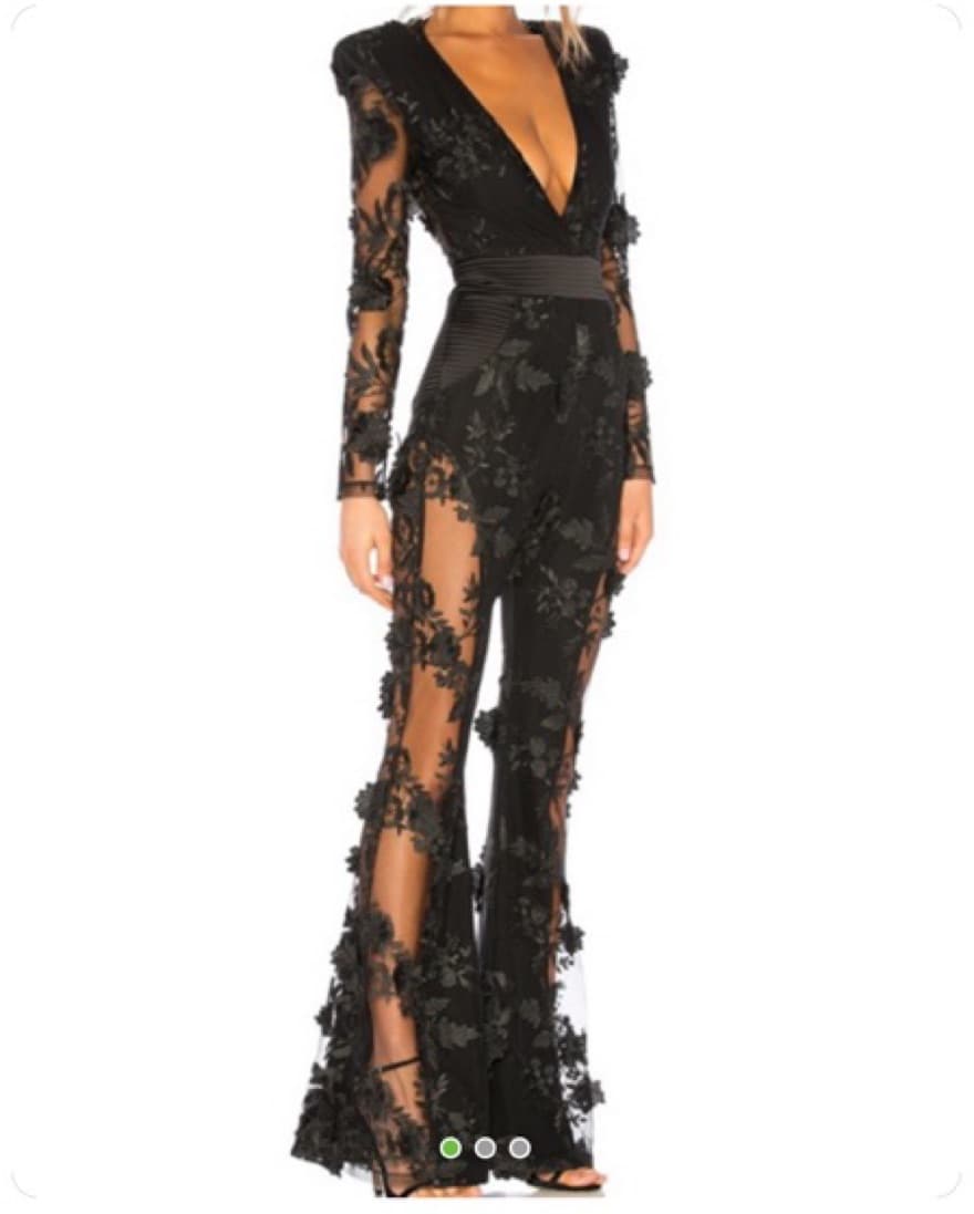 Zhivago Revolve Black Jumpsuit - Image 1