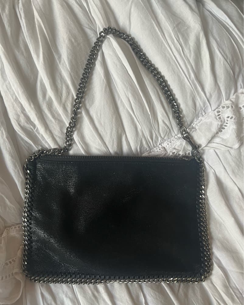 Black Suede Stella McCartney Pochette - Image 3