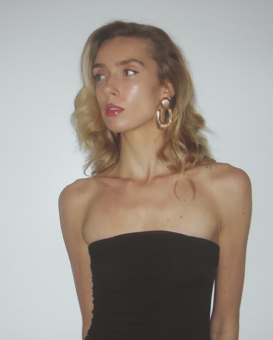 Black Tube Dress - Image 1