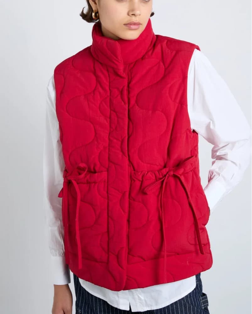 Damson Madder Red Vest - Image 2