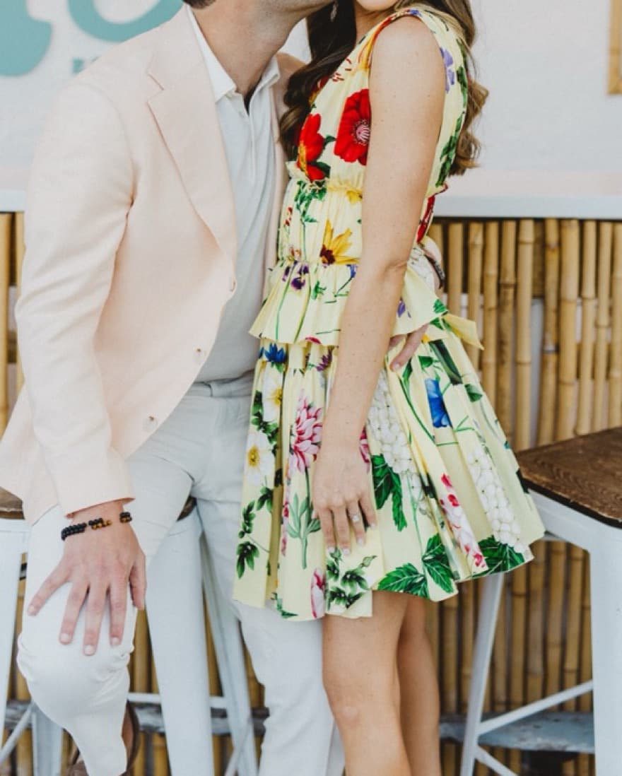 Oscar De La Renta mini dress  - Image 2