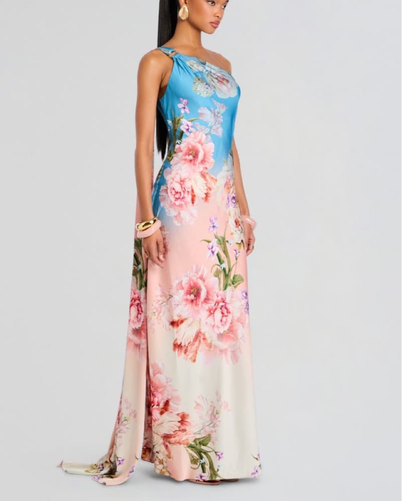 Kavi One Shoulder Dress - Image 2