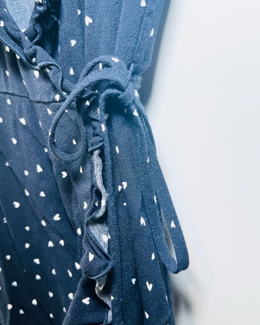 Sunday Best New Ruffle Wrap Dress - Image 4
