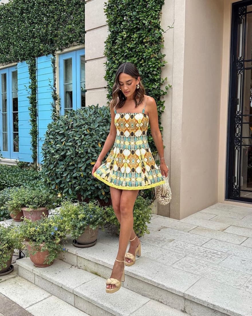 Alexis Cruz Dress in Stained glssa - Image 2