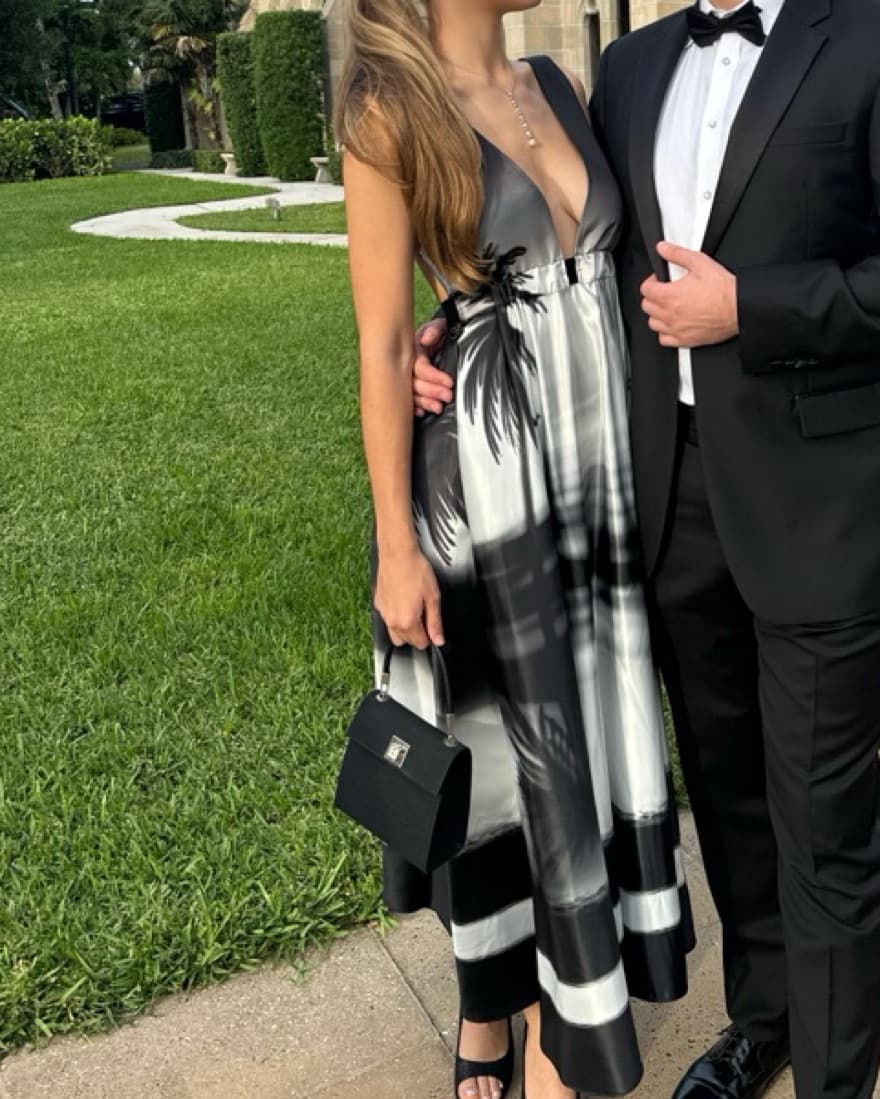 Paige Dress In Sunset  - Image 2