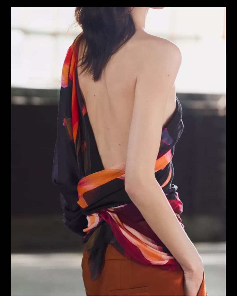 Zara Print Scarf  - Image 3