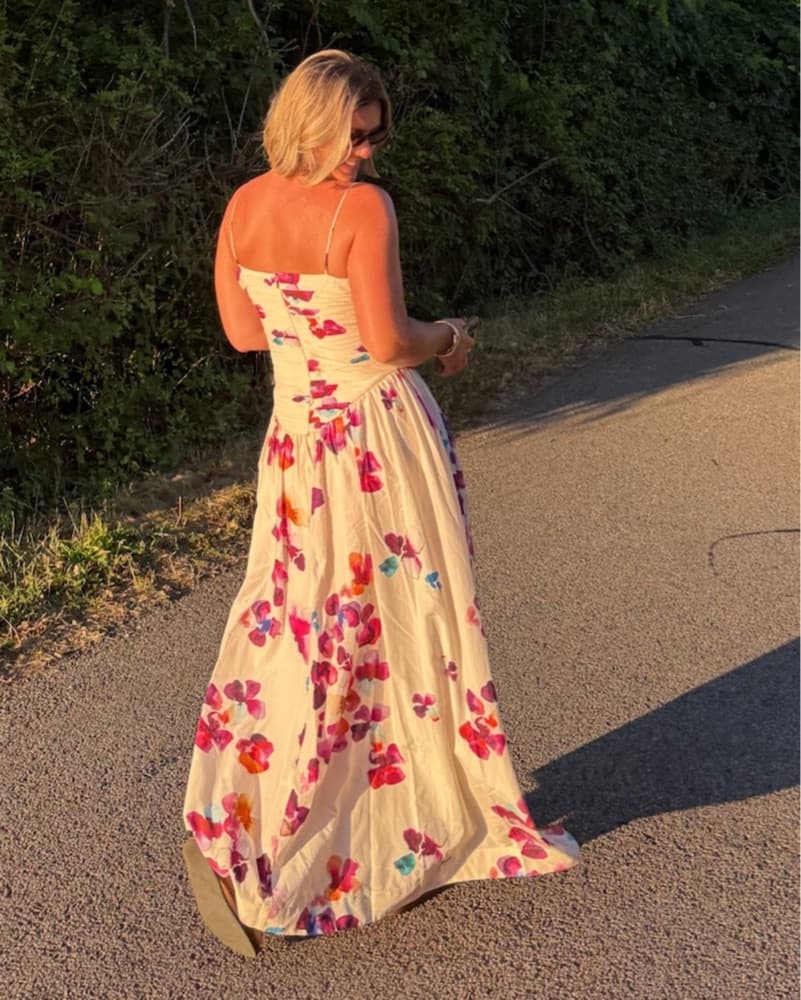 AMUR Floral Midi Dress - Image 2