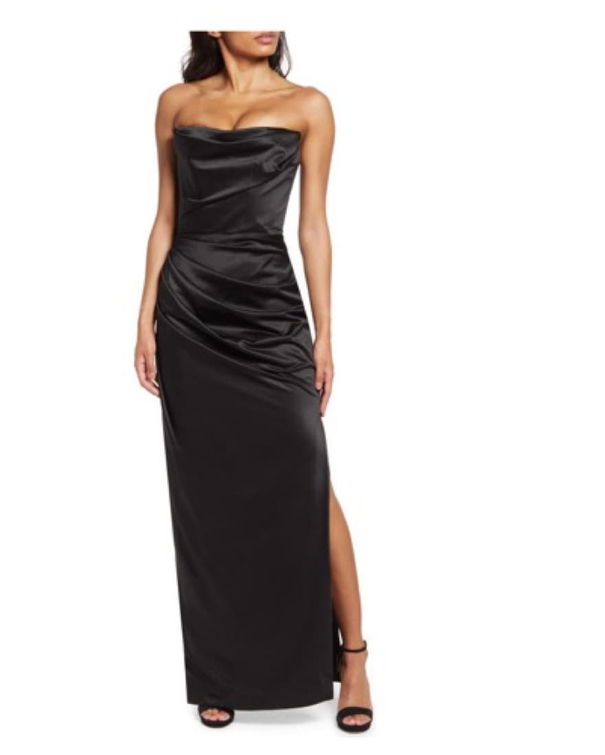 House Of CB Adrienne Strapless Gown - Image 1