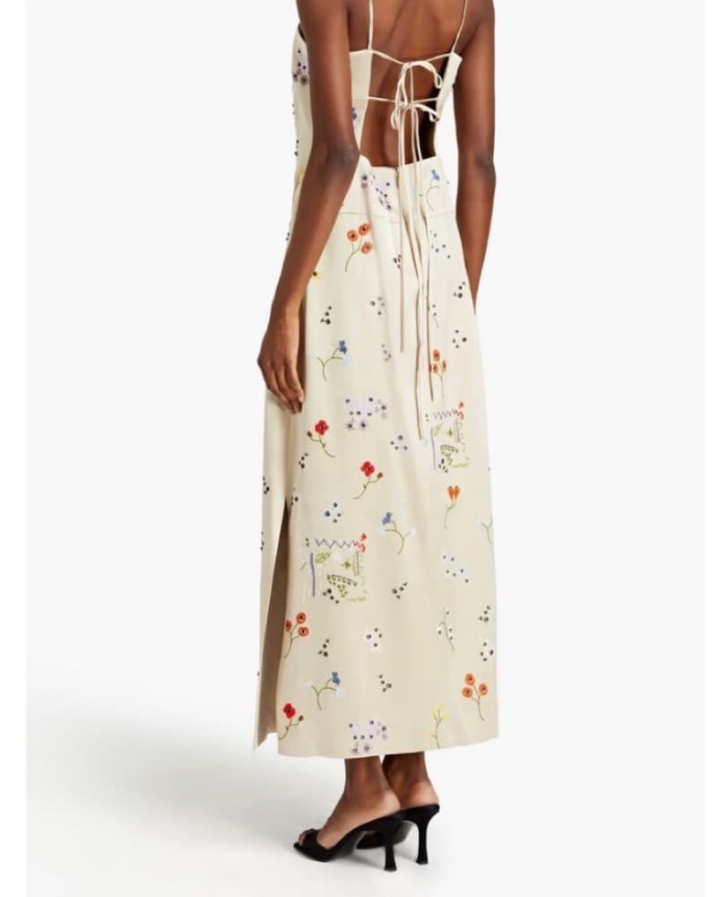 tory burch embroidered sheath dress - Image 3