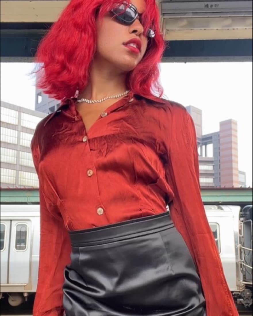 Vintage Jean Paul Gaultier Silk Blouse - Image 3