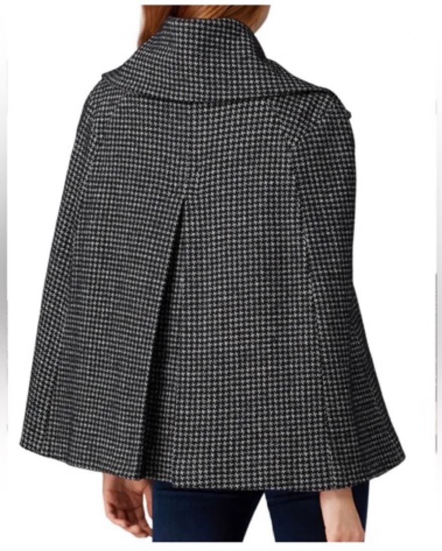Nanette Lepore Gingham Cape Size 2 - Image 2
