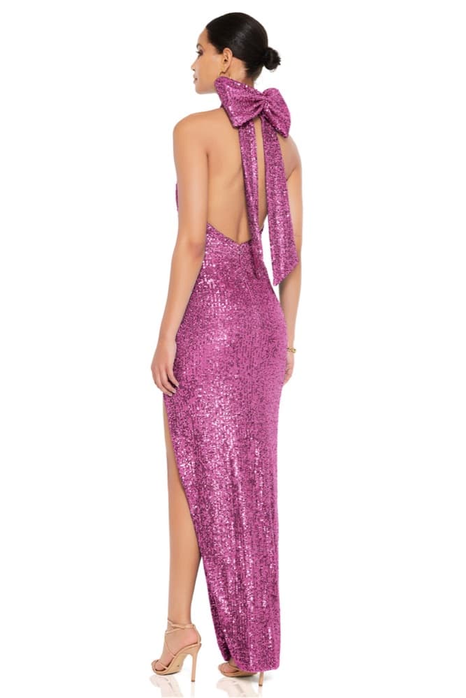 Nookie Sequin Bow dress - Revolve - Image 3