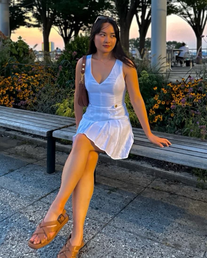 Reformation Kristin Linen Mini Dress - Image 2