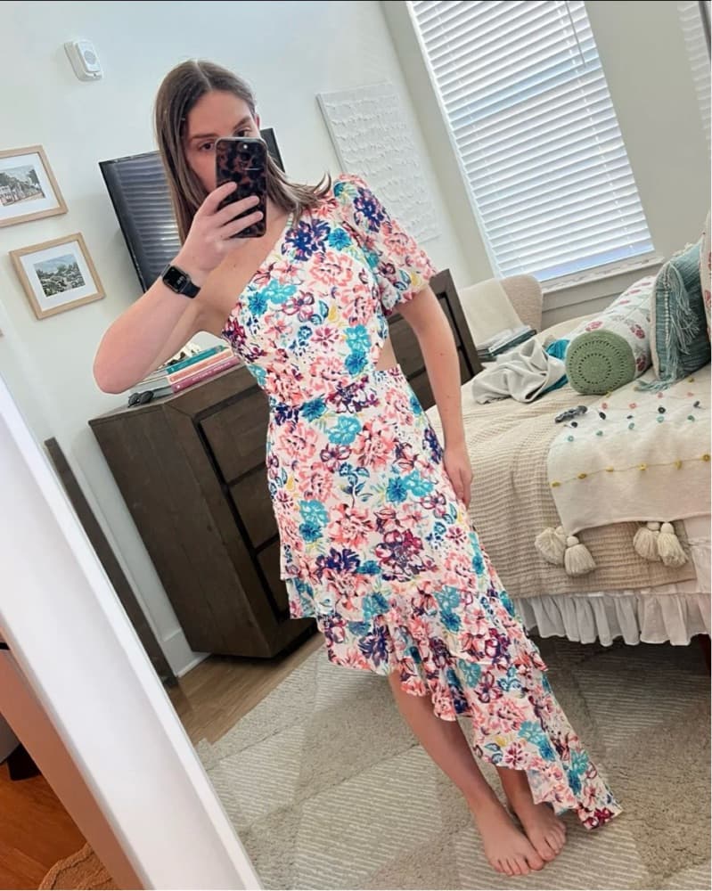 Floral Maxi Dress - Image 1