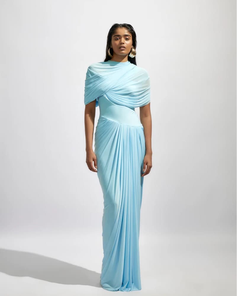Deme by Gabrielle Jasmine Dress in Blue - Image 1