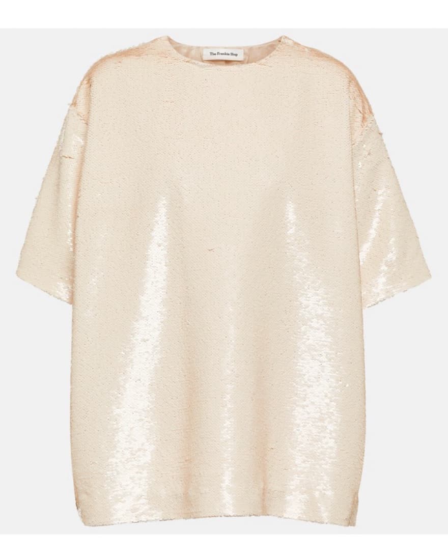 Frankie Shop Jones Sequin Top - Image 1