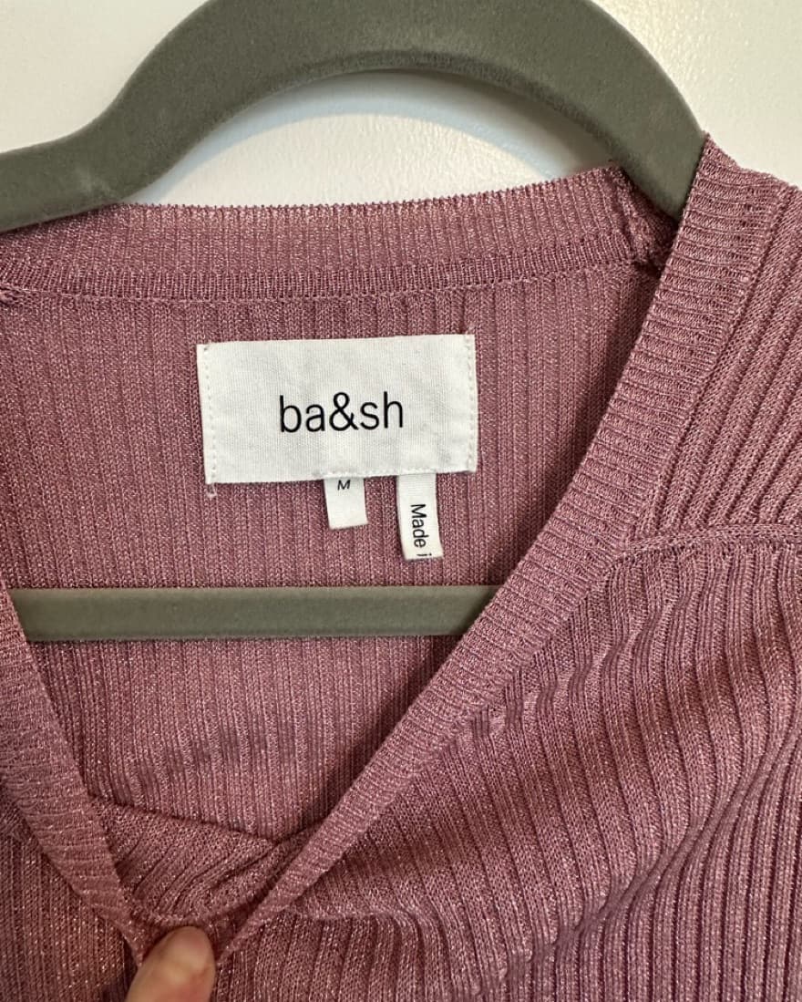 ba&sh sparkle/glitter top - Image 2