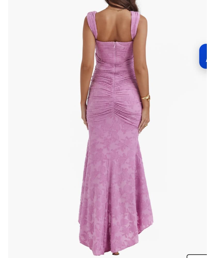 House of CB Cesca Dress Medium Warm Pink - Image 2
