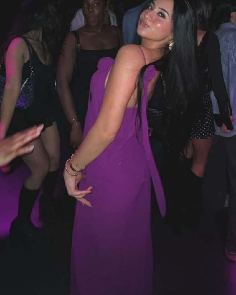 Mango Elegant Plum Gown - Image 2