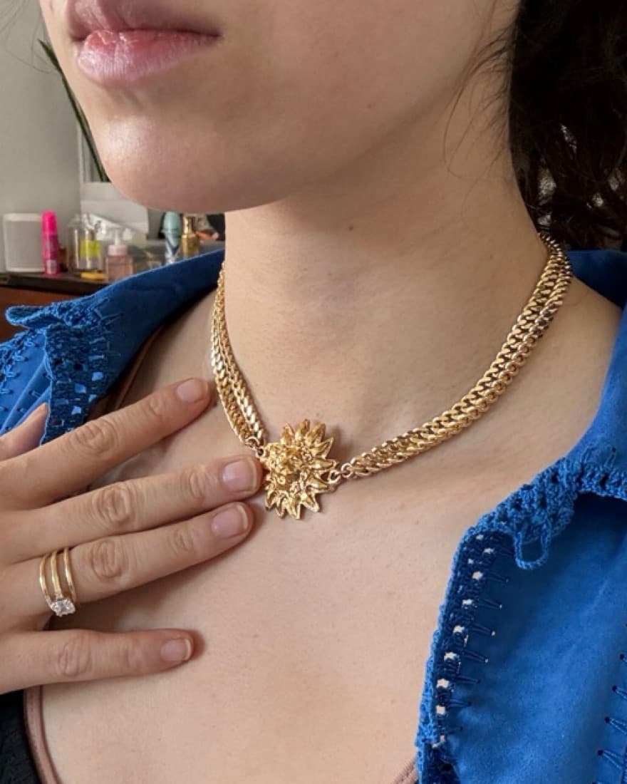 Chanel Upcycled Necklace - Image 1