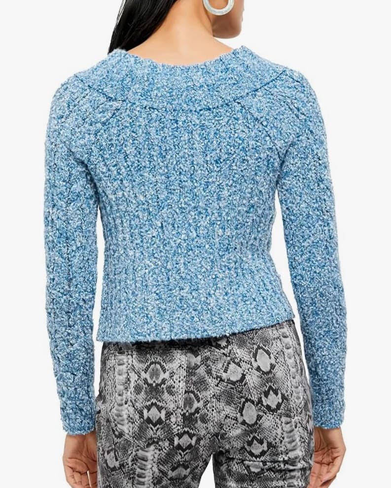 Free People Avalon Cropped Sweater XS - Image 2