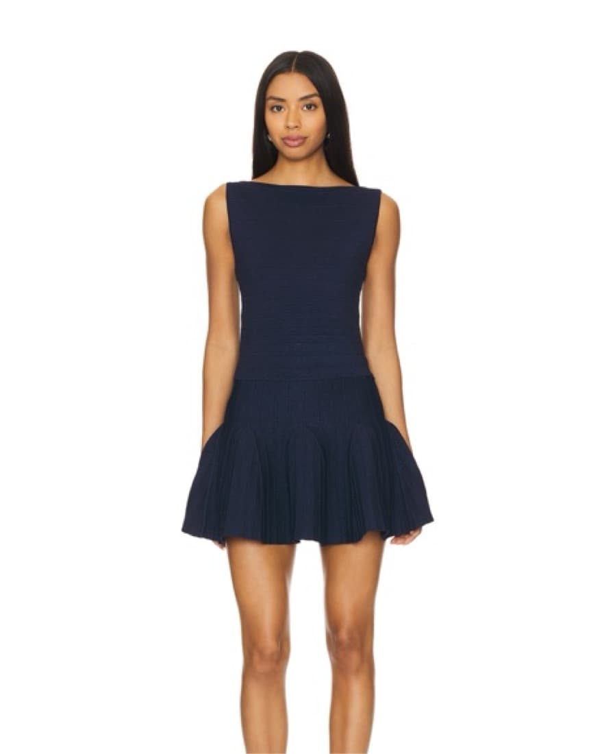 Retrofete Audrina Drop Waist Knit Dress - Image 1
