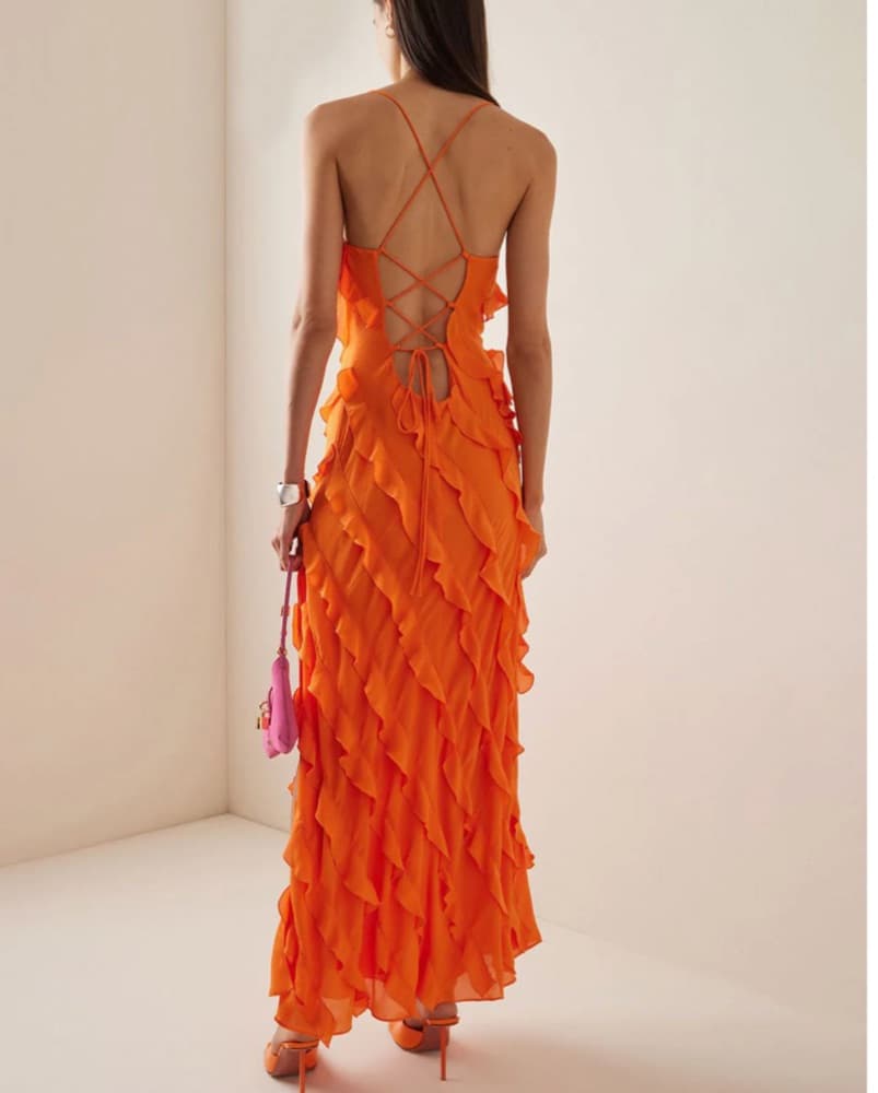 Slit Maxi Dress - Image 2