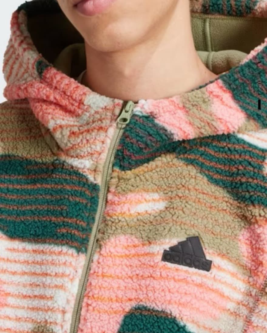 AdiClub Fleece Hoodie - Image 3