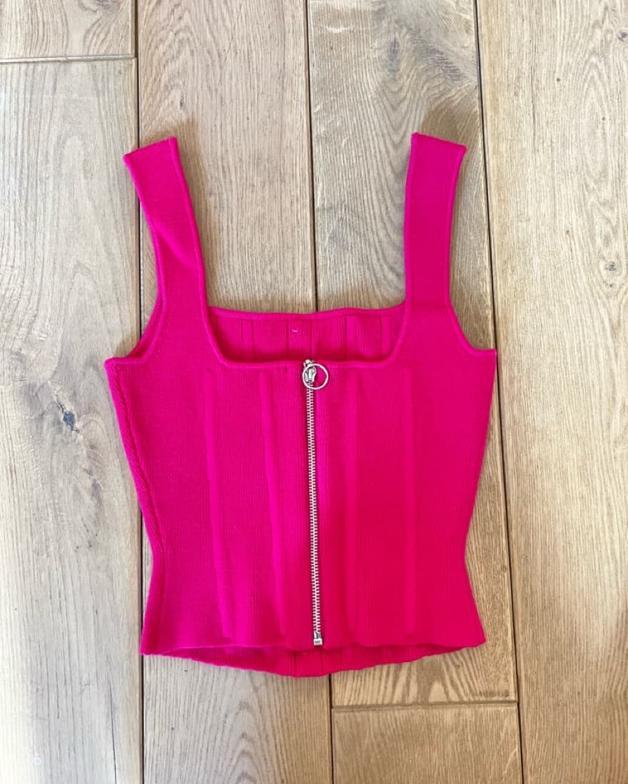 Danielle Guizio FULL LENGTH KNIT CORSET - Image 3