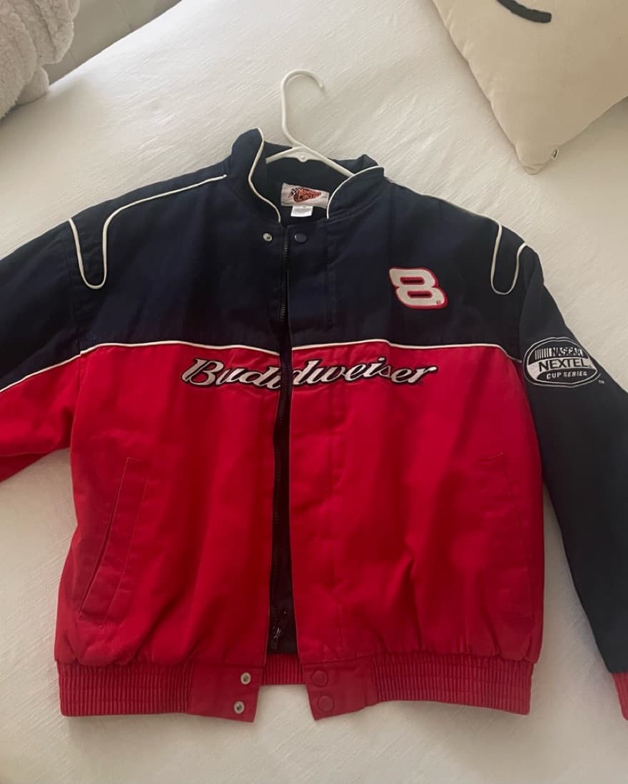 Vintage Dale Earnhardt Jr Nascar Jacket - Image 1