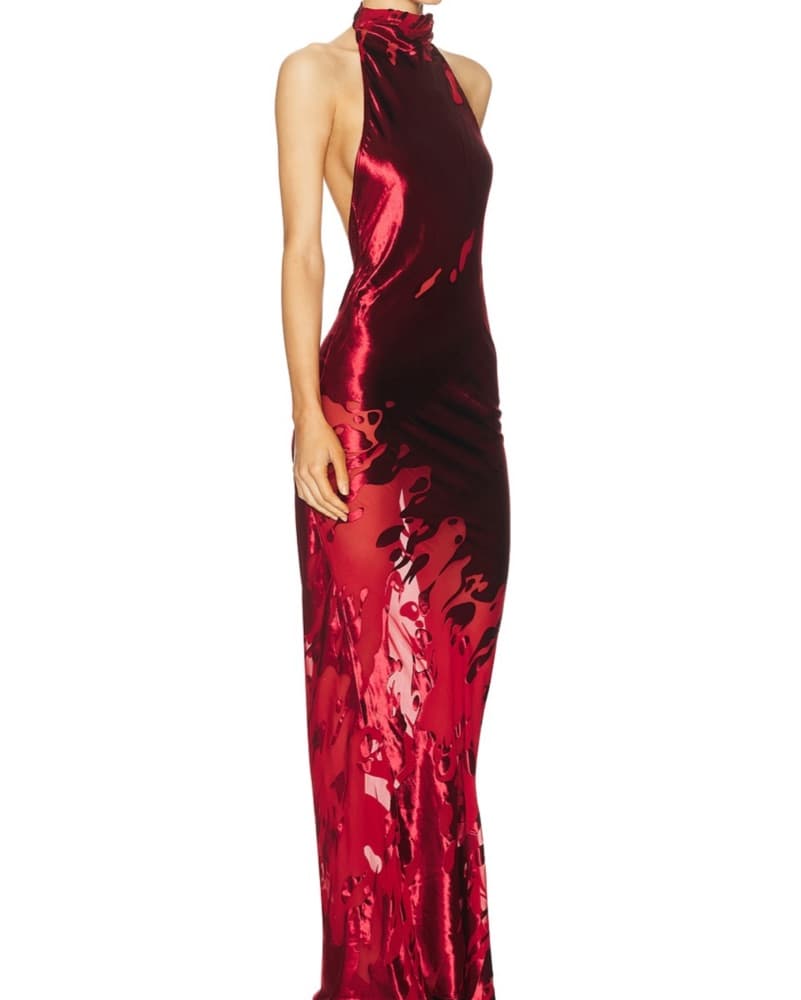 THE SEI Red Gown - Image 1