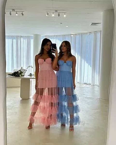 Ethereal Tulle Maxi Dress - Image 2