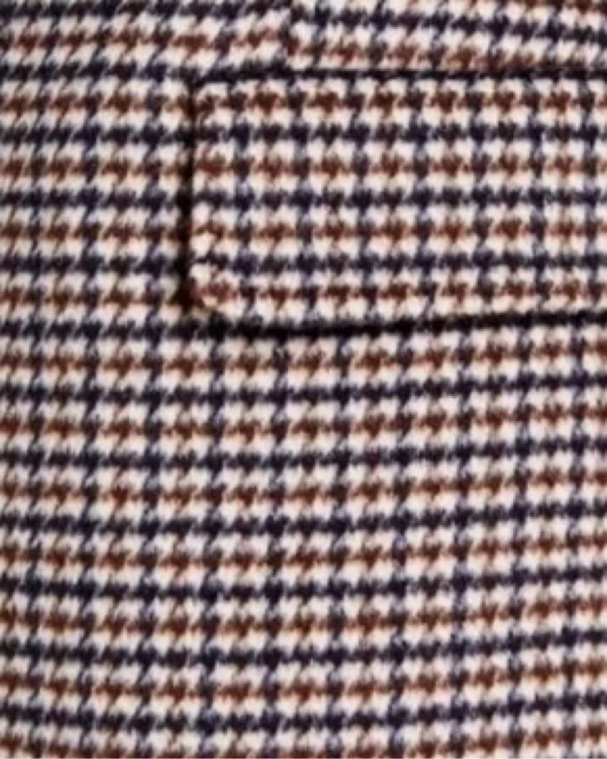 Maje Houndstooth Wool Blazer - Image 4
