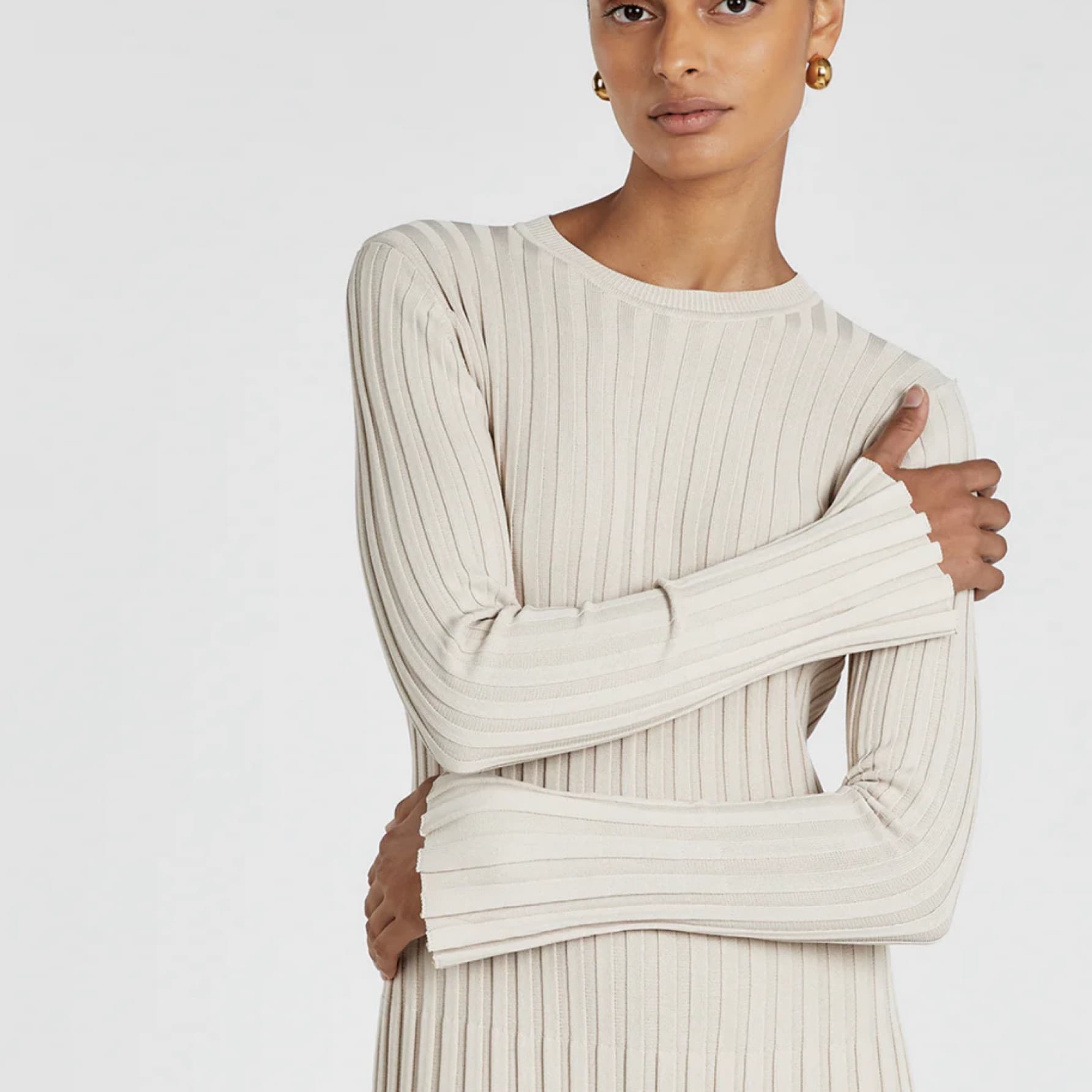 Dissh - Ada Long Sleeve Midi Dress - Image 3
