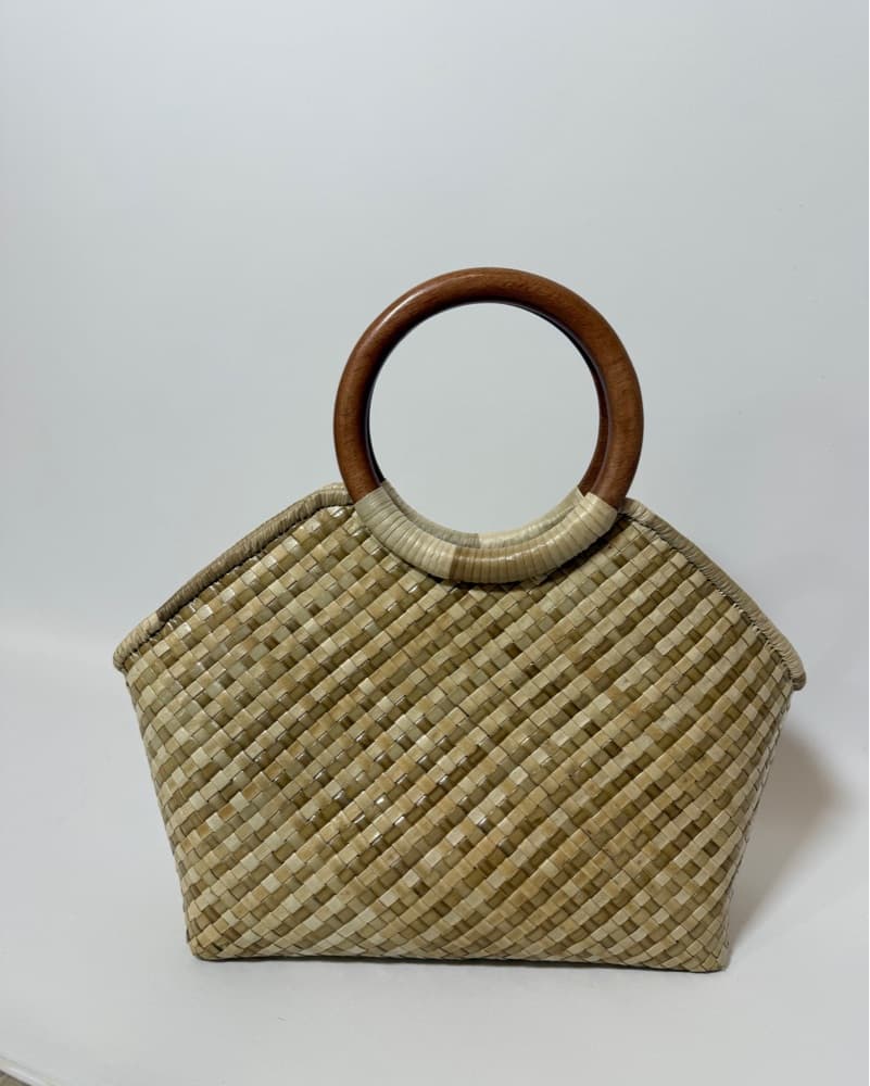 Handwoven Bag With Silk Lining - Image 3