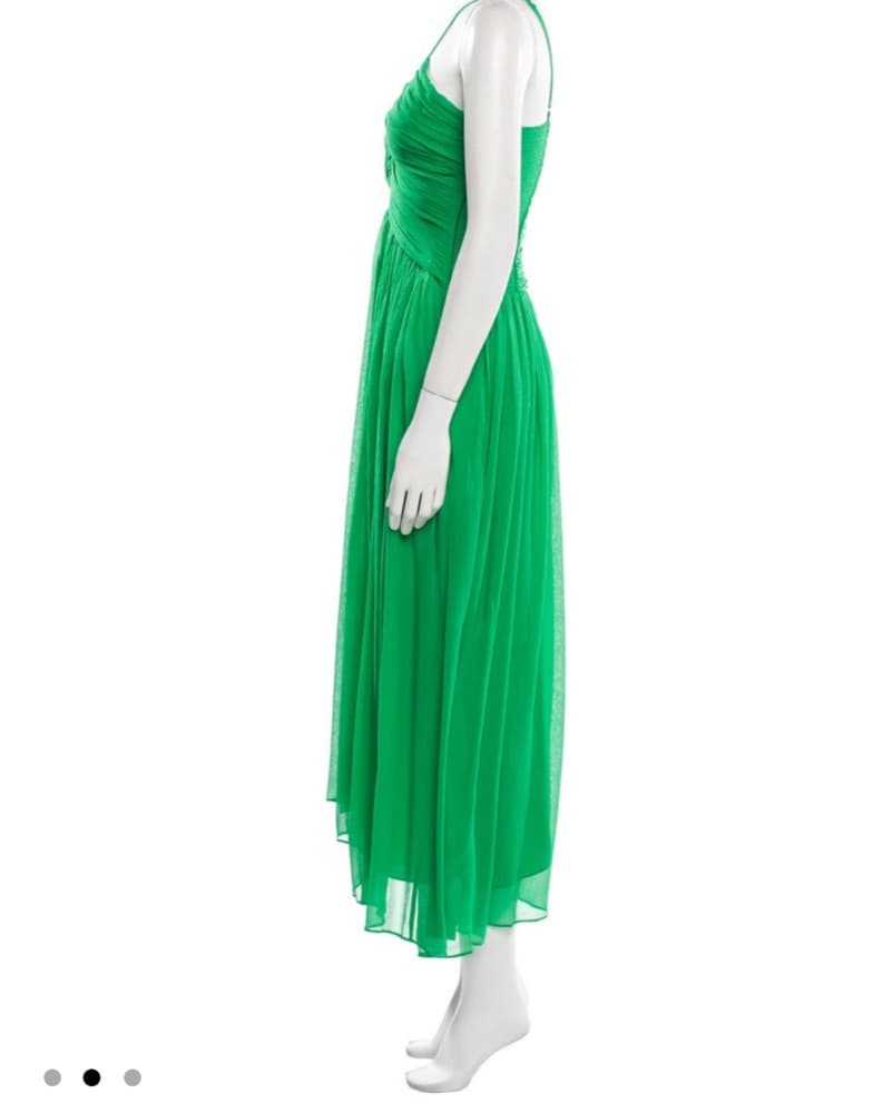 A.L.C. Silk Green Midi  - Image 3